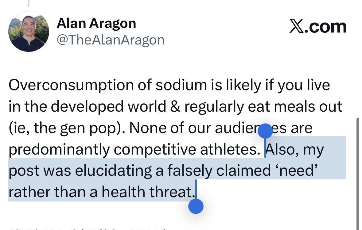 Alan Aragon tweet media