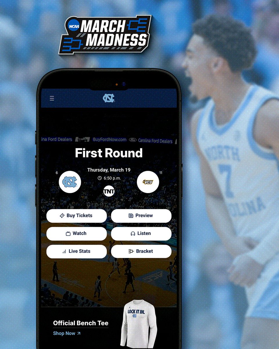 UNC Tar Heels tweet media