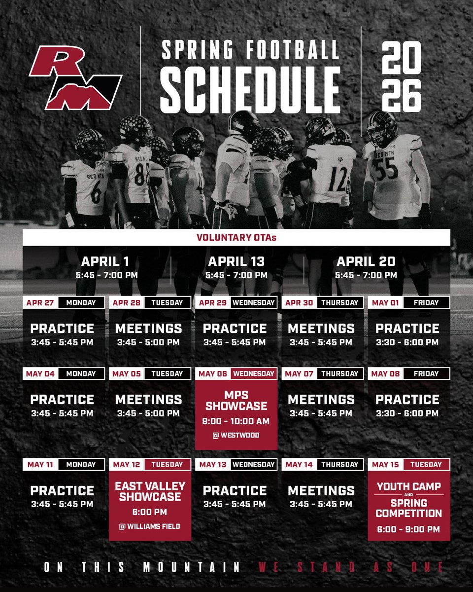 Red Mtn Football tweet media