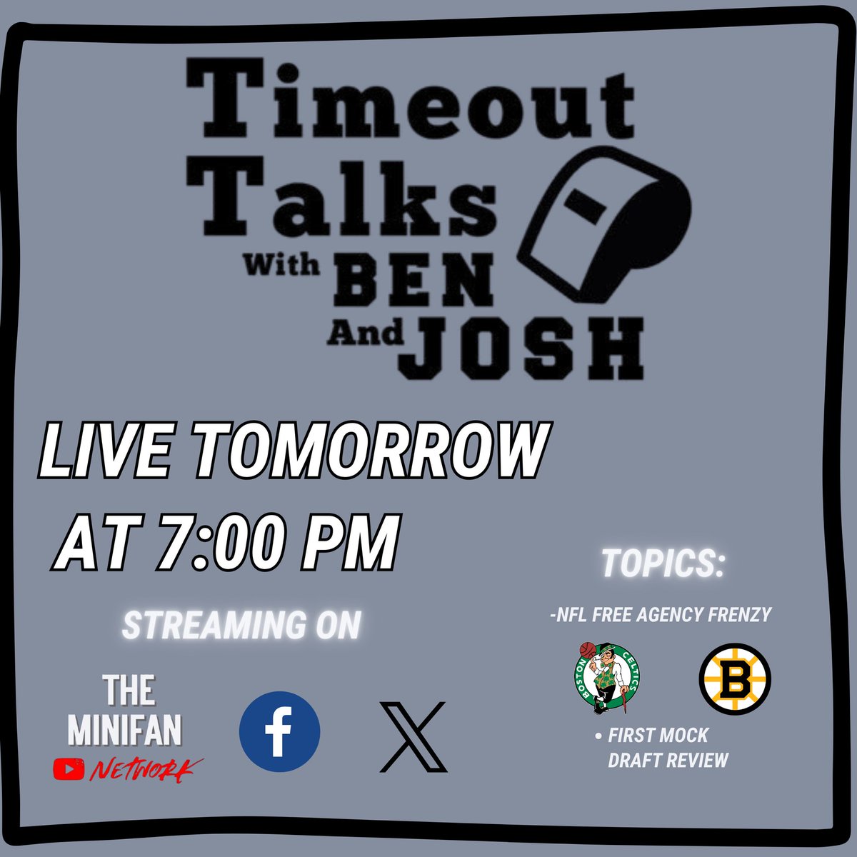 Timeout Talks tweet media