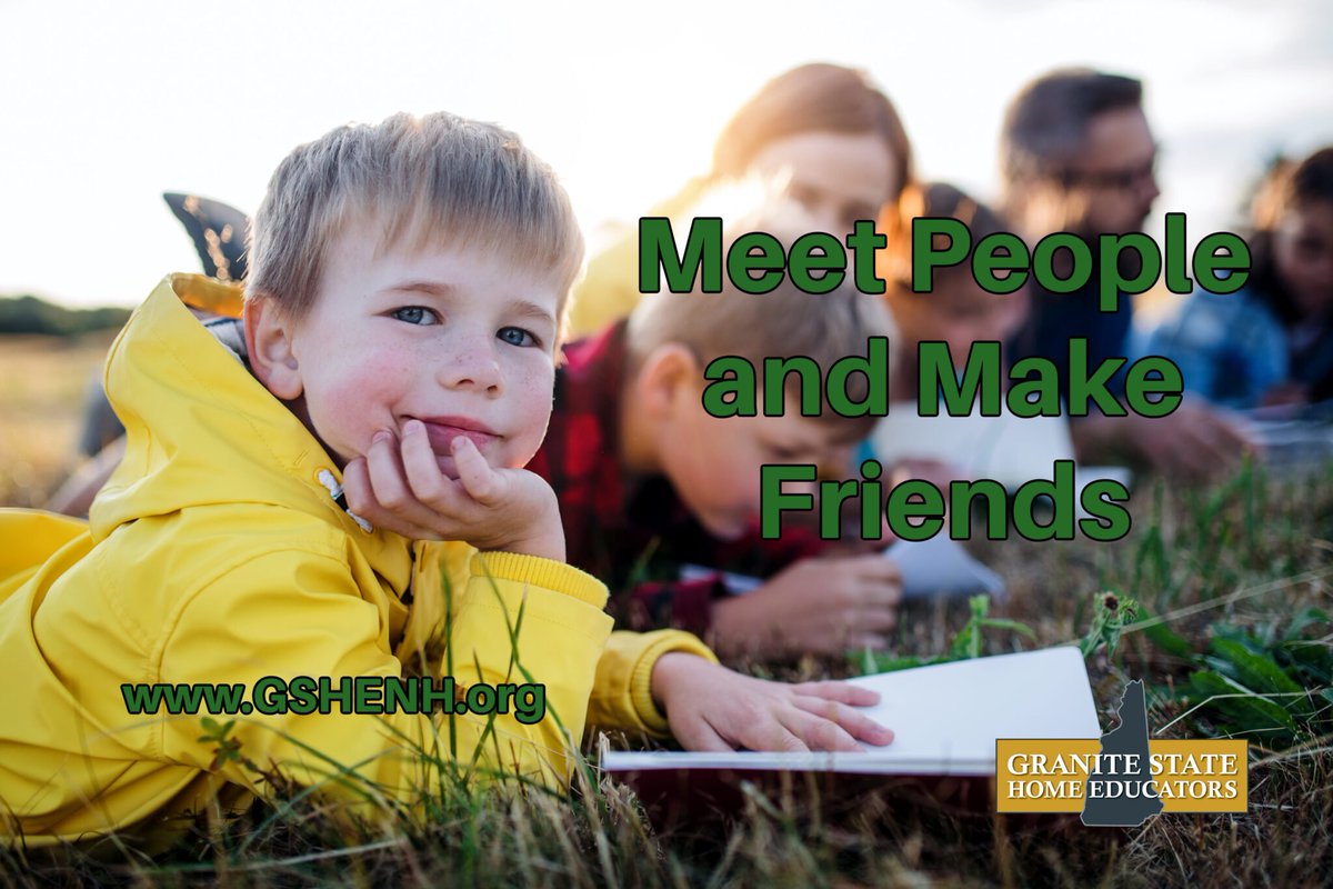 Granite State Home Educators (GSHE) tweet media