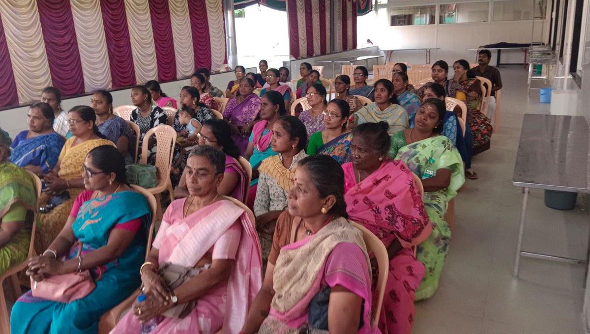 JDeepaBJP's tweet photo. #மகளிர்_சுய_உதவி_குழு_சந்திப்பு_நிகழ்ச்சி நடைபெற்று வருகிறது

15.03.2026 #கோவை_மாநகர் மாவட்டம், #கணபதி மண்டலில், மாவட்ட மகளிர் அணி தலைவர் திருமதி. #ஜெயஸ்ரீகுன்னத் அவர்கள் தலைமையில் நடைபெற்றது ...
@JDeepaBJP https://t.co/QZbsyiwtbI