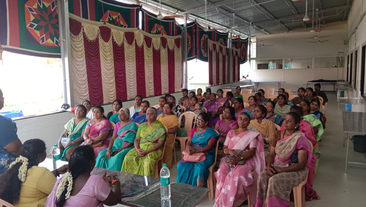 JDeepaBJP's tweet photo. #மகளிர்_சுய_உதவி_குழு_சந்திப்பு_நிகழ்ச்சி நடைபெற்று வருகிறது

15.03.2026 #கோவை_மாநகர் மாவட்டம், #கணபதி மண்டலில், மாவட்ட மகளிர் அணி தலைவர் திருமதி. #ஜெயஸ்ரீகுன்னத் அவர்கள் தலைமையில் நடைபெற்றது ...
@JDeepaBJP https://t.co/QZbsyiwtbI