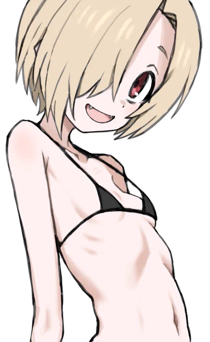 ガリガリ肋骨浮き小梅ちゃんはいいぞ...