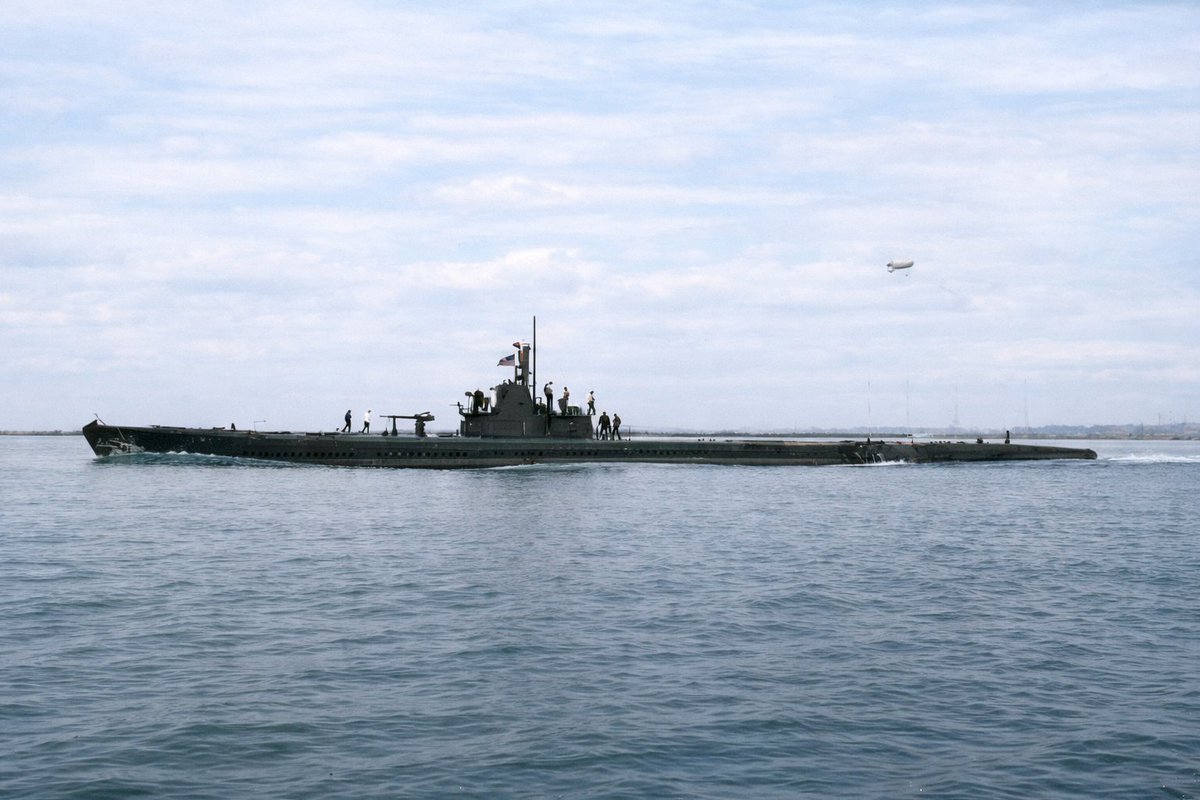 Salmon off the Mare Island Navy Yard, California, United States, 22 Mar 1943
