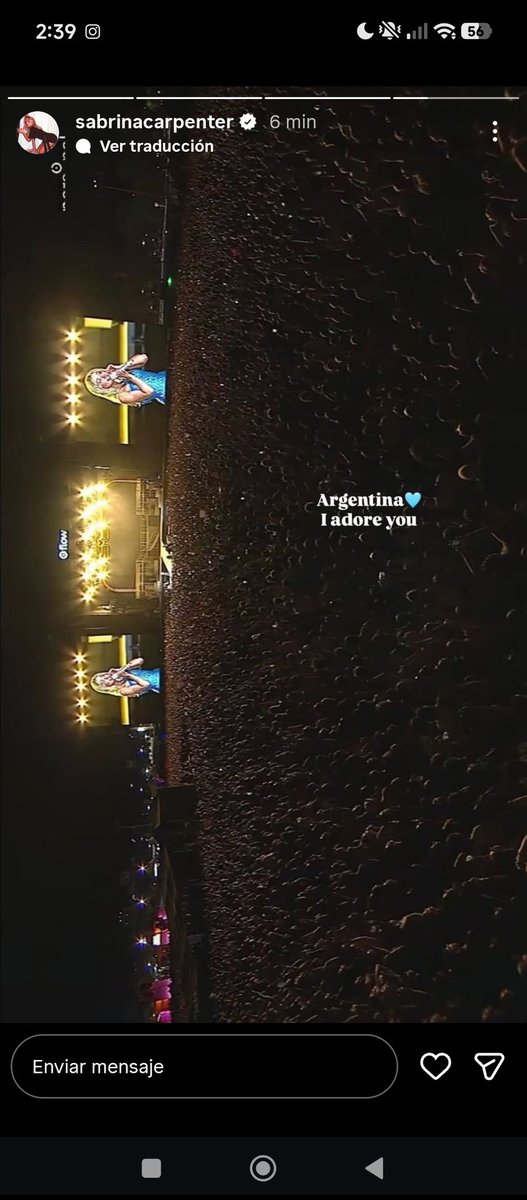 ultjade's tweet photo. @TeamSabrina @SabrinaAnnLynn you have to come back soon; we’ll be waiting for you for the best concert of your life 🫶🇦🇷 https://t.co/dSg4QcOV9B
