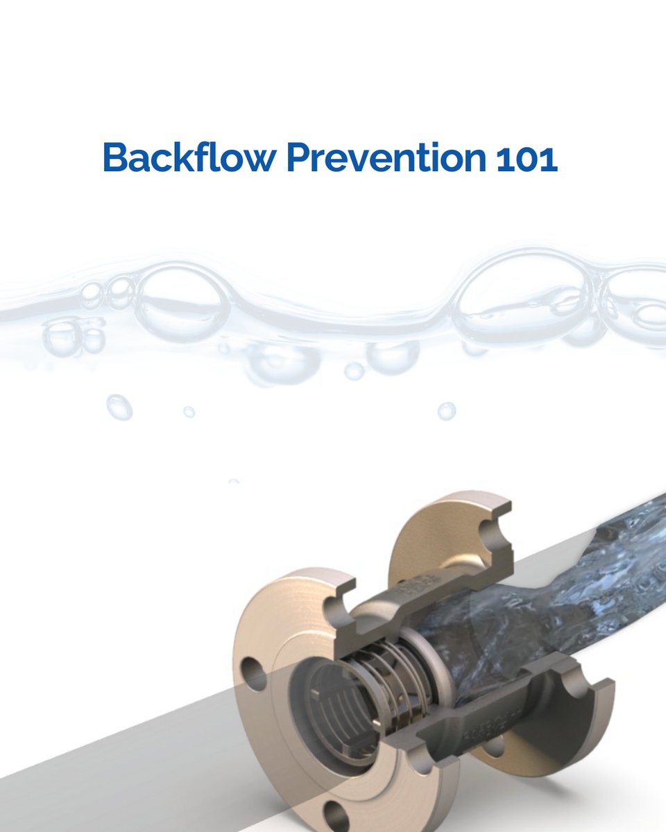 CheckAllValve's tweet image. 3/16 Backflow is exactly what it sounds like, fluid flowing backwards through a pipe system. In some applications backflow may be an annoyance, but in others, it can mean catastrophic system failure, or even pose a health risk. 

bit.ly/3MUMOxU

#Valves #Backflow