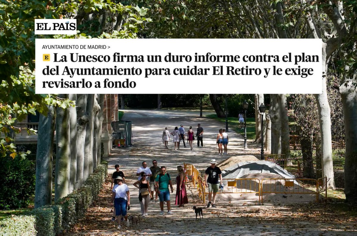 IU del distrito de RETIRO (Madrid) tweet media