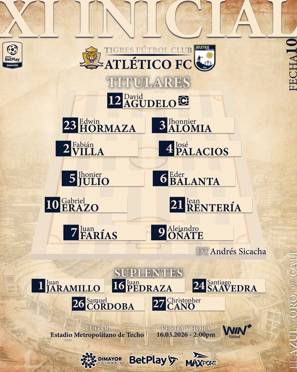 Atlético Fútbol Club tweet media