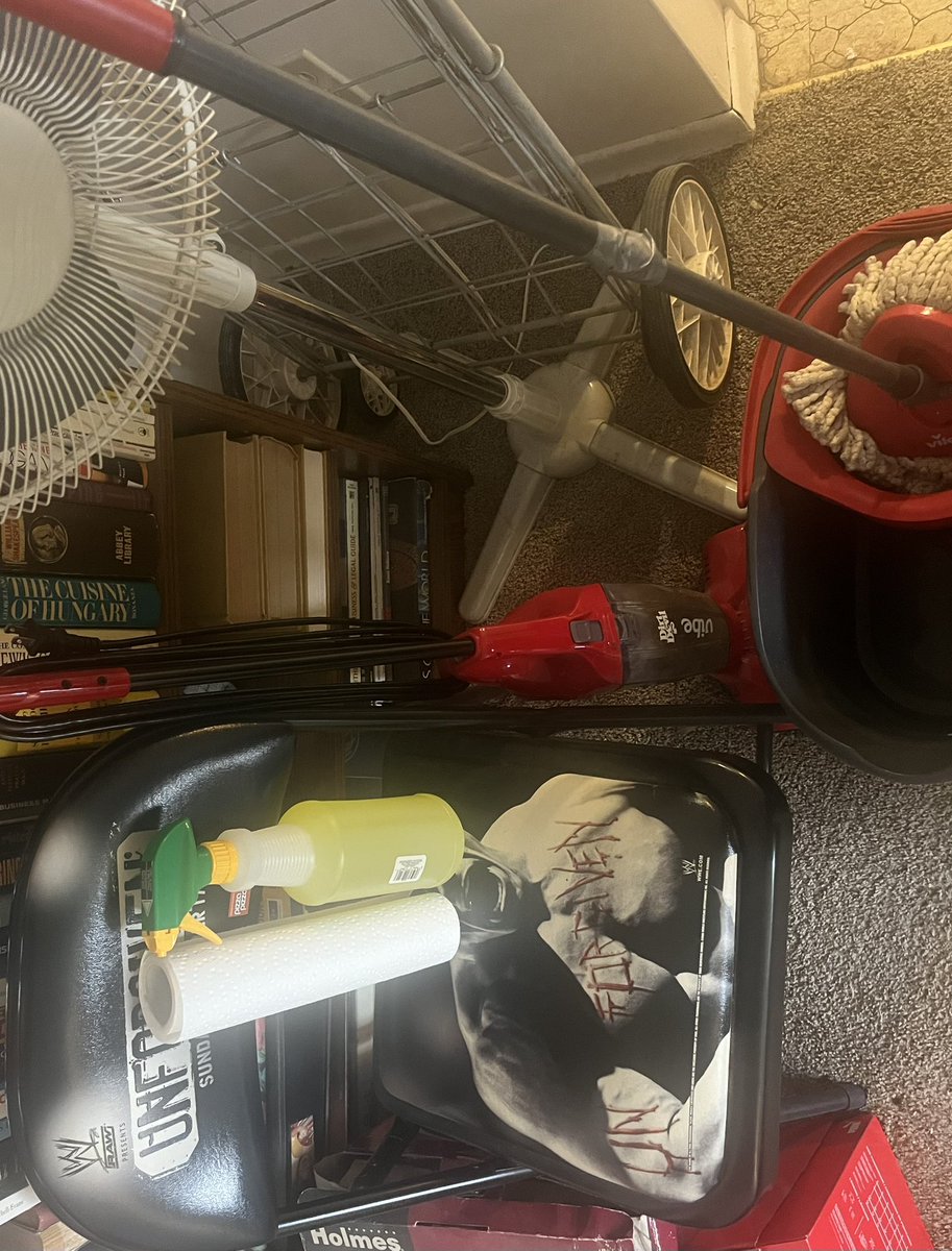 Doing my best to not be gaming today and give apartment a long overdue cleaning. Well no gaming at least until after I mop floors and trap myself in living room until floors dry.