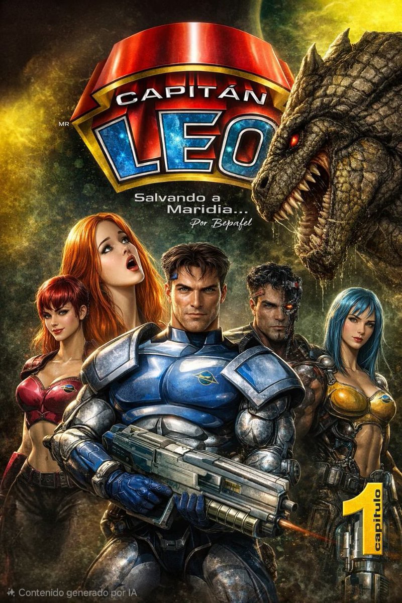 Bugs_Spoon's tweet photo. Capitán Leo, creado por Bepafel. https://t.co/wcHSYSjJbE