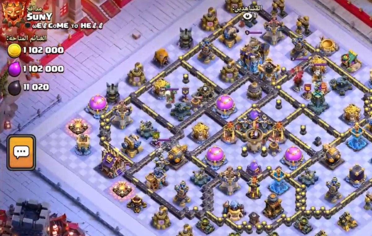 The CoC Base Library tweet media