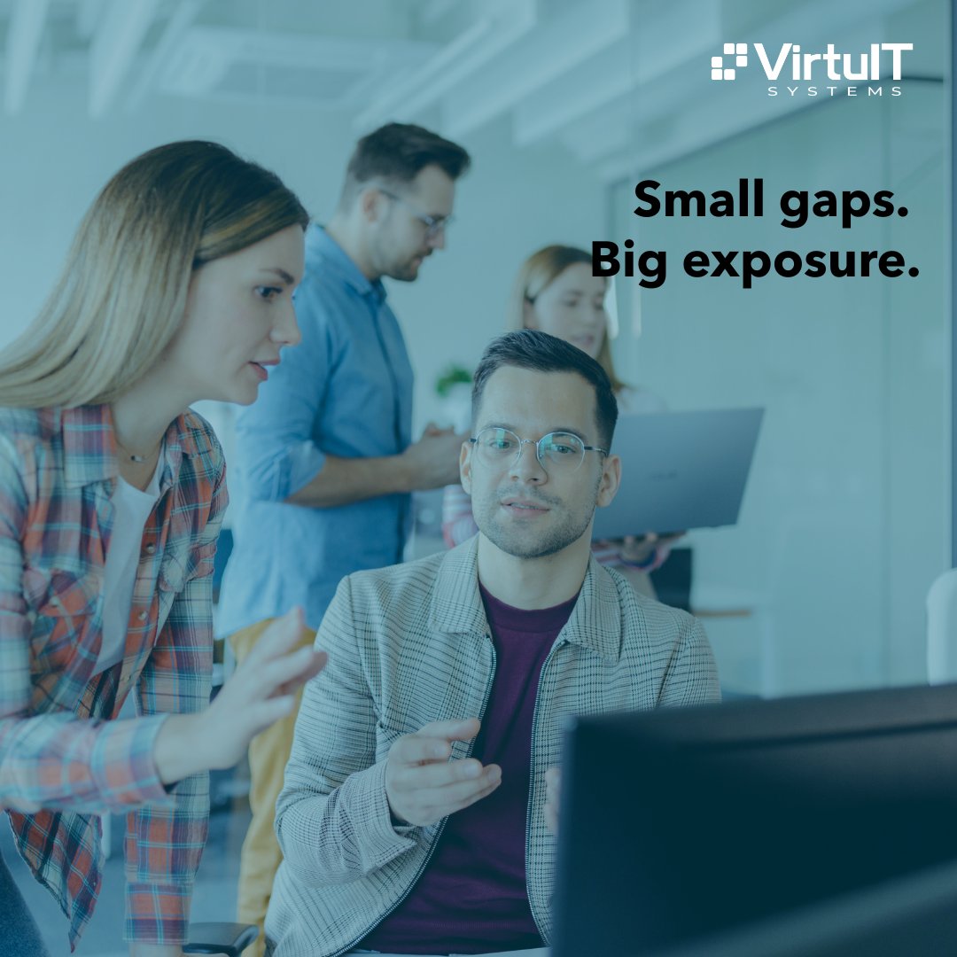 virtuitsystems's tweet photo. Most cybersecurity issues don’t start with sophisticated attacks.
 
They start with small gaps: unused accounts, unreviewed permissions, postponed updates.
 
Security gaps build quietly, long before alerts go off.
 
Often felt before it’s clearly identified. https://t.co/bQY8eNRfwO