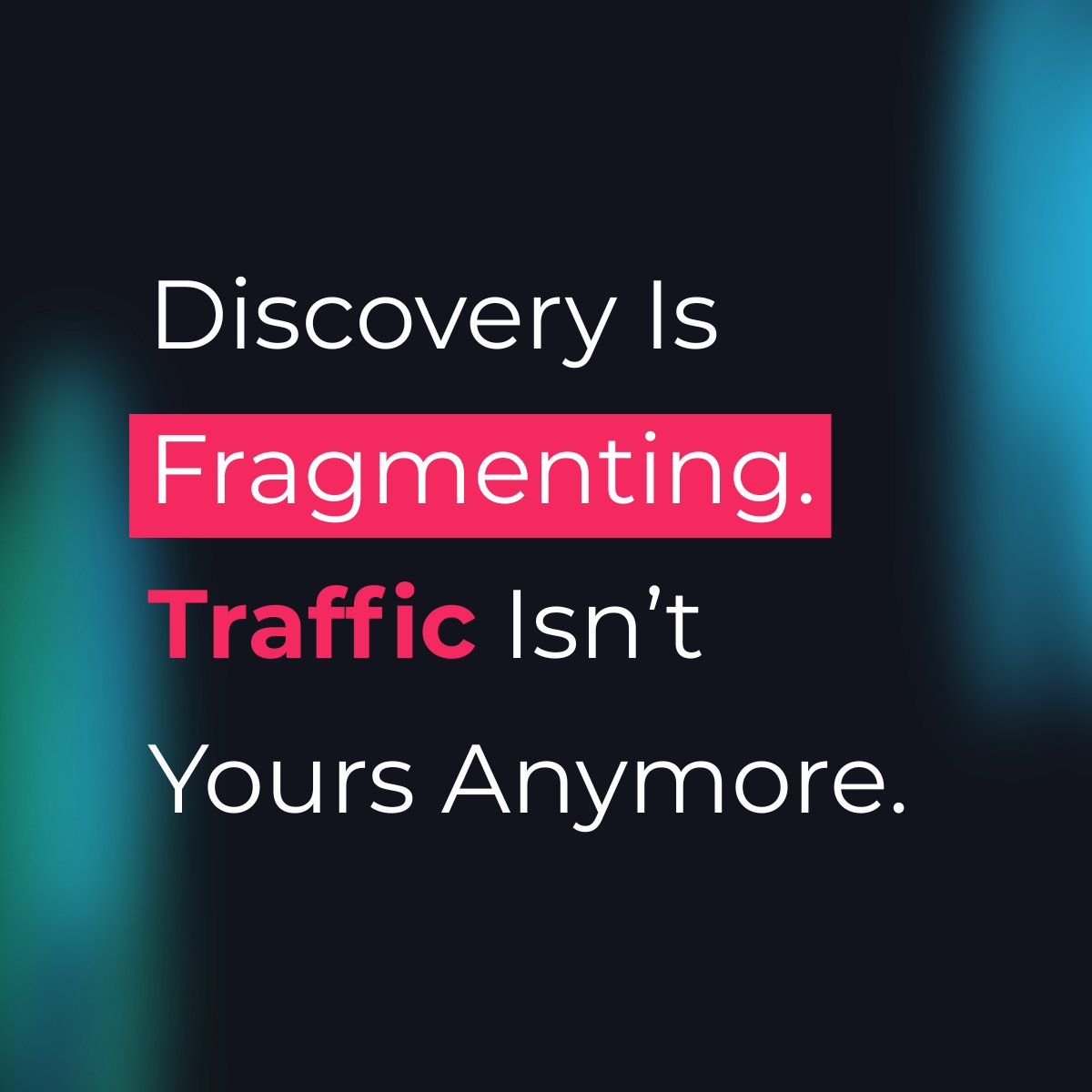 Fastr_DXP's tweet image. Traffic used to drive ecommerce growth.  
Now it just starts the clock. 

Watch the full conversation – hubs.ly/Q046YfHk0 

#EcommerceStrategy #DigitalExperience #ConversionOptimization #AICommerce #CommerceStrategy
