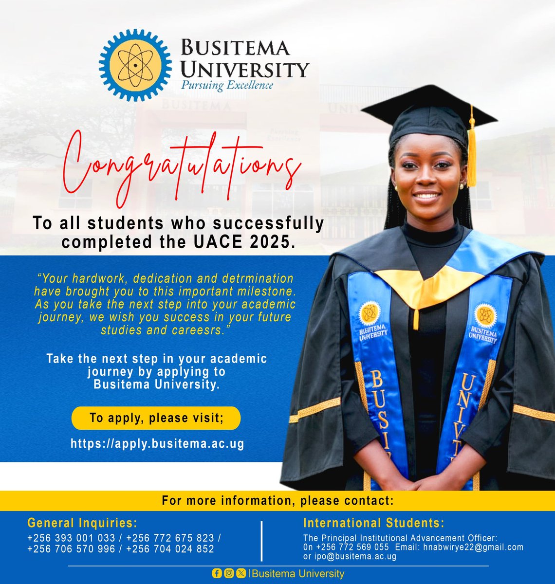 Busitema University tweet media