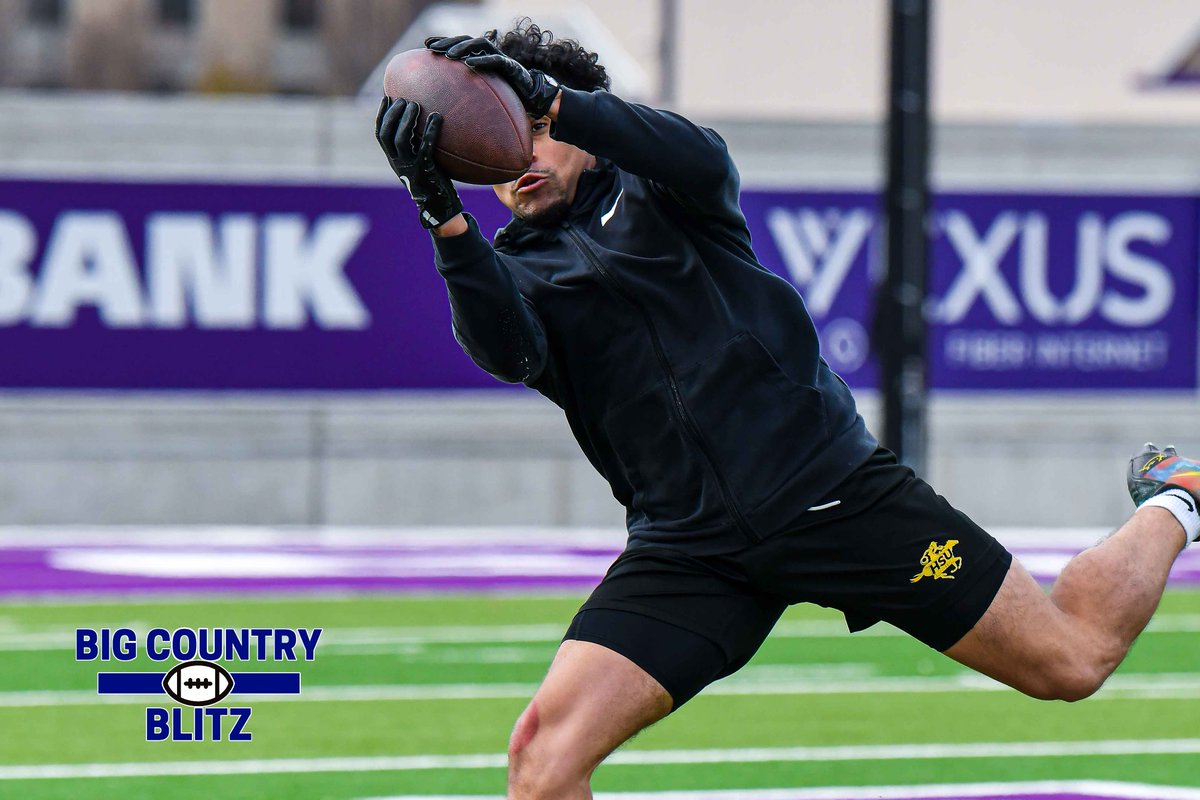 codycoil's tweet photo. 𝗣𝗥𝗢 𝗗𝗔𝗬 𝗔𝗧 𝗔𝗖𝗨

Pro football scouts came out to Wildcat Stadium this morning to see some ACU, Hardin-Simmons, and UT-Permian Basin athletes in action. https://t.co/JlYeSfeYOH