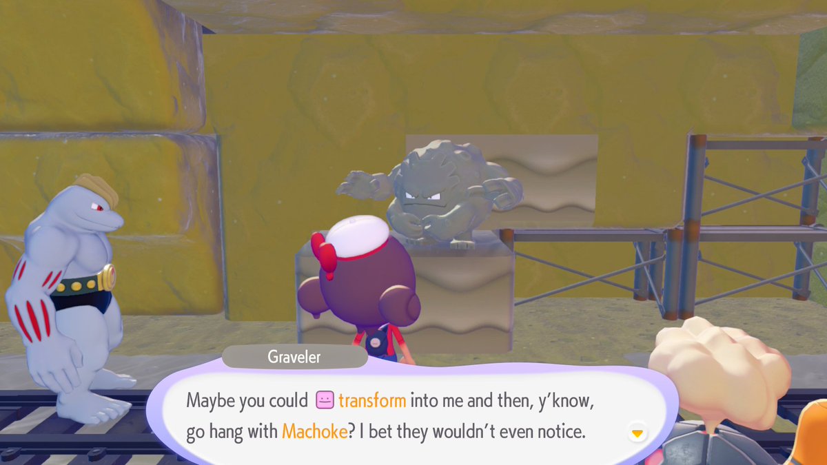 okAlayna_'s tweet photo. Bad timing👀

#poketwt #pokopia https://t.co/JOU80aqksc