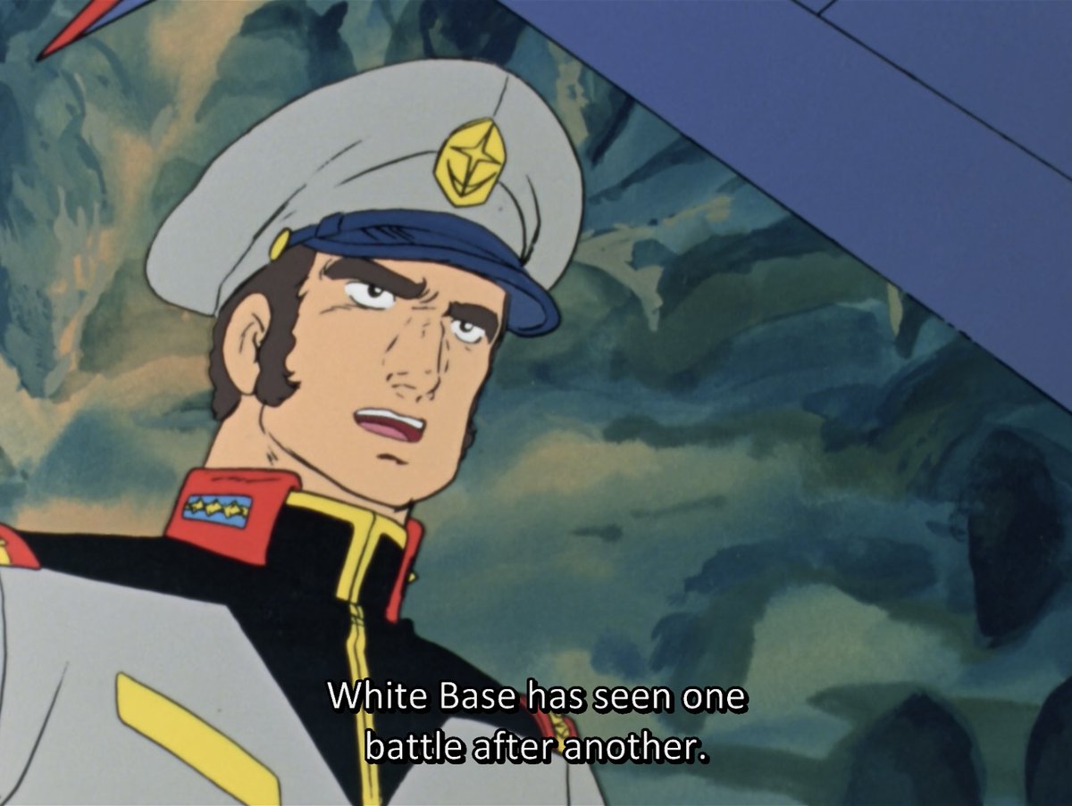 It's nice to know that even in the midst of the One Year War they had time for Oscar prep