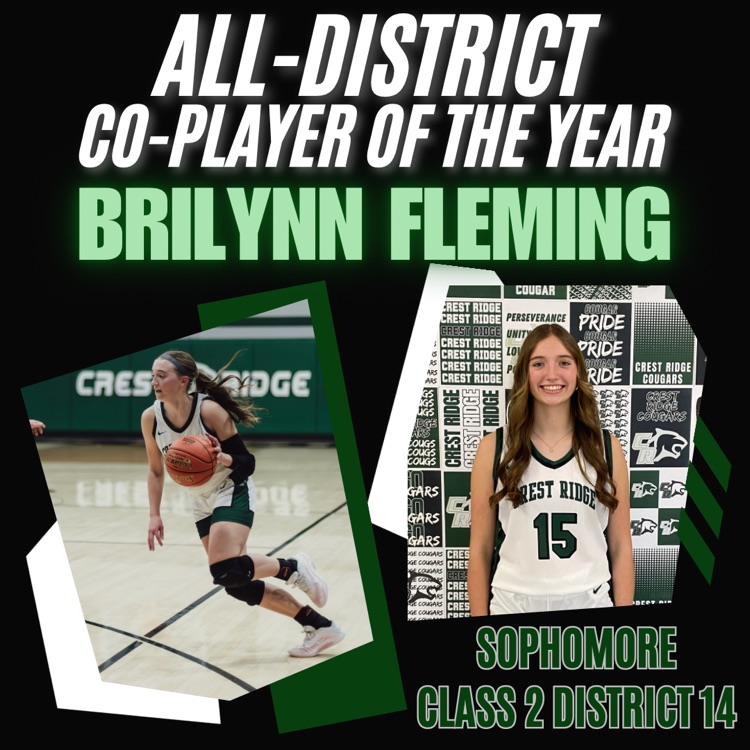 Crest Ridge Cougar Pride tweet media