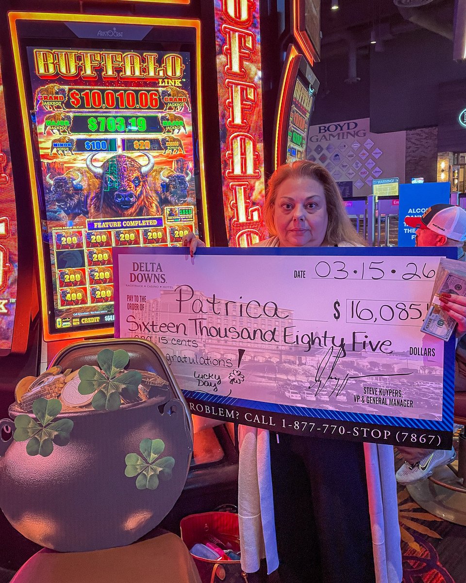 Delta Downs Casino tweet media