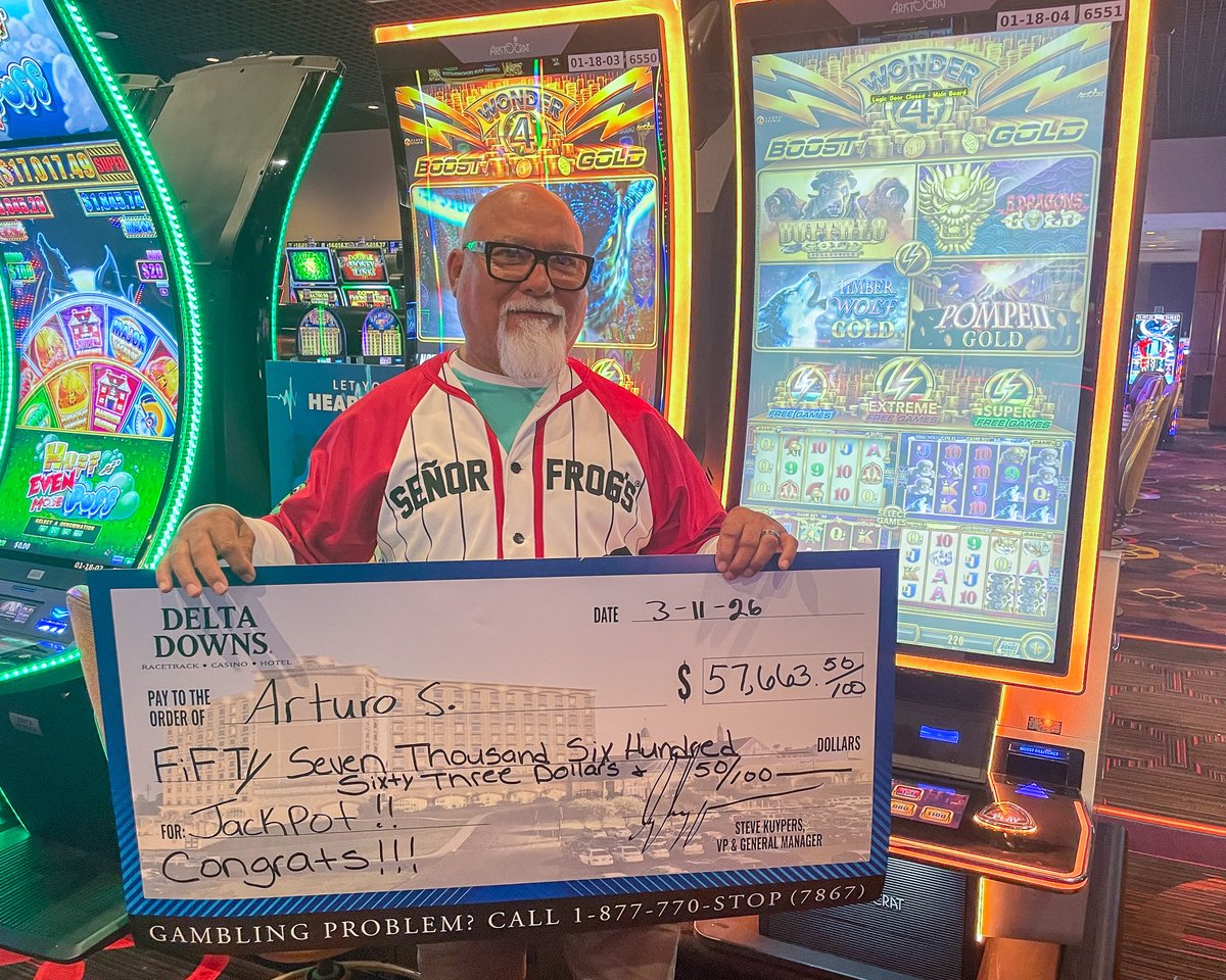 Delta Downs Casino tweet media