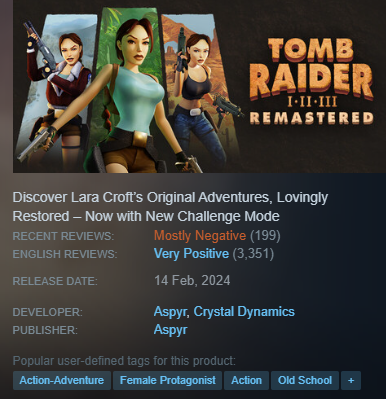 Infinity Tomb Raider tweet media