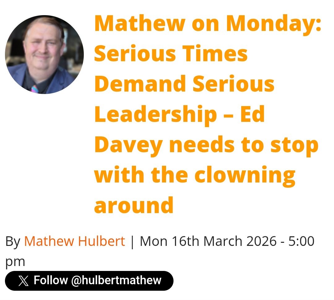 Mathew Hulbert 🔶️ 🏳️🌈 🇪🇺 🇺🇦 ✝️ tweet media