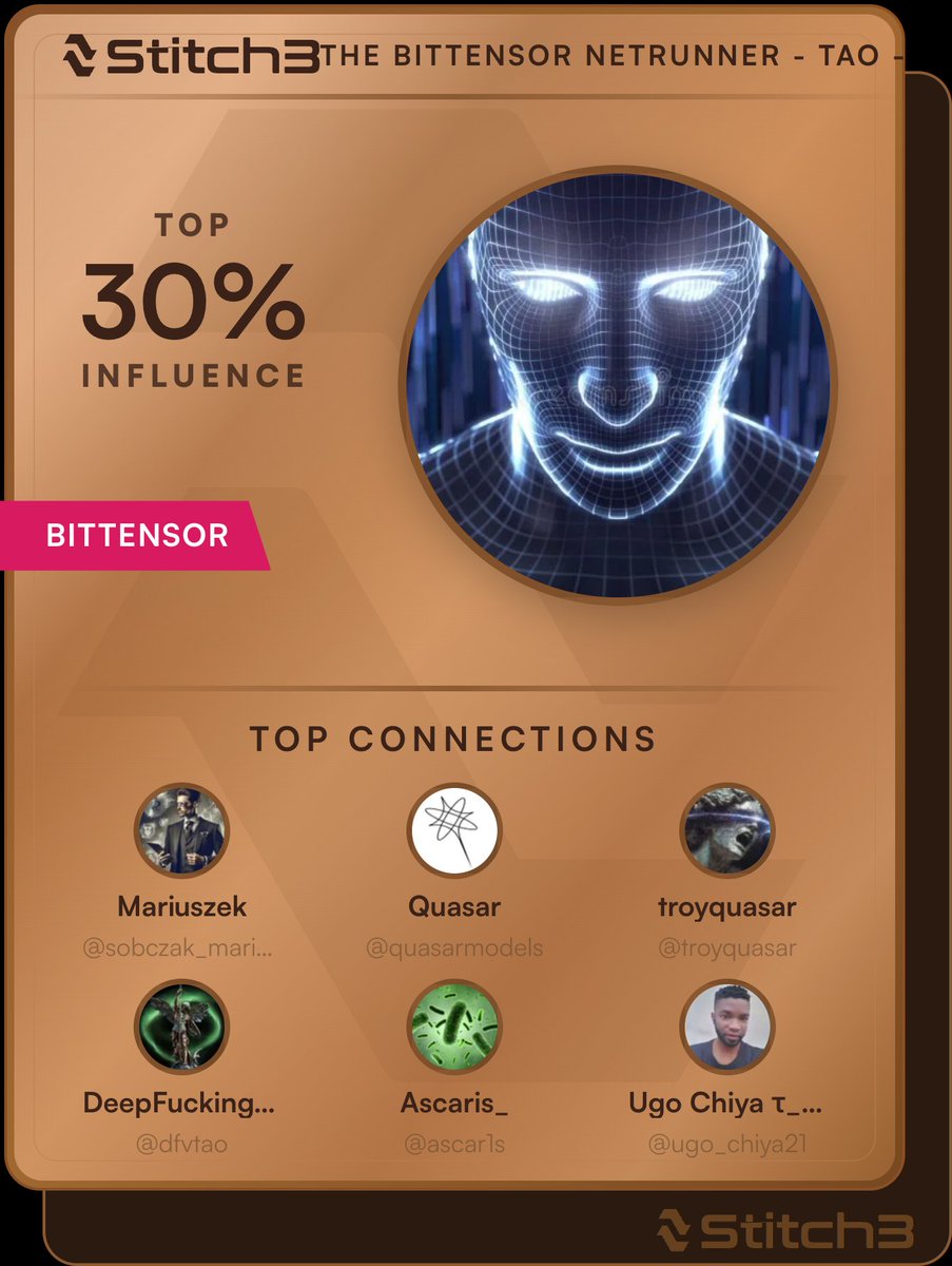 The Bittensor Netrunner - TAO - tweet media