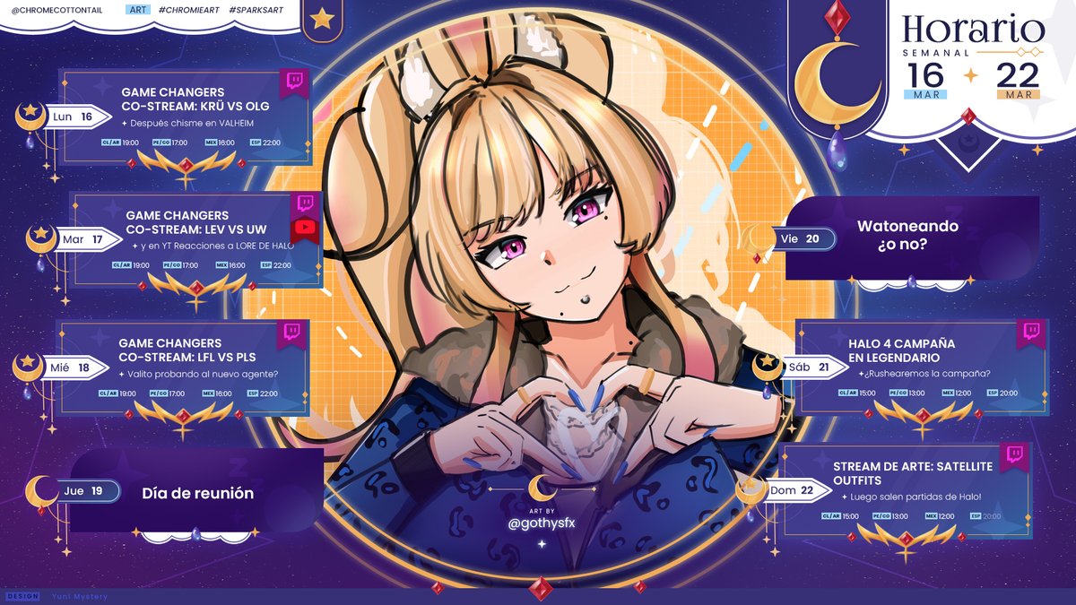 Chrome ⭐🌙 Cottontail 【Satellite】 tweet media