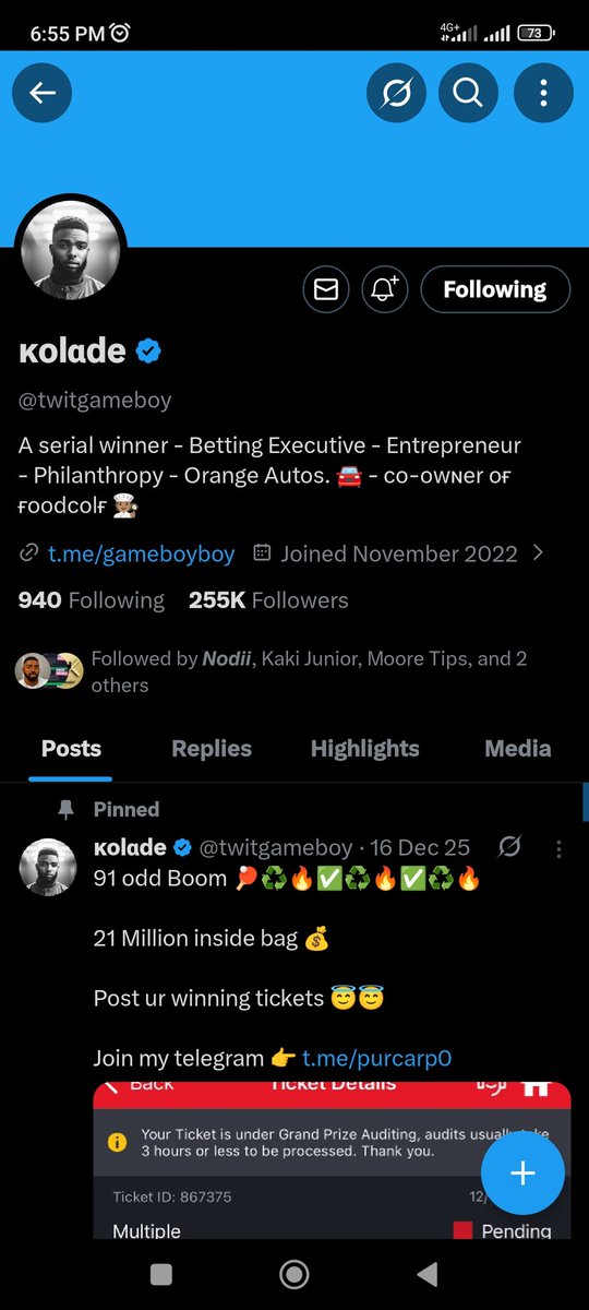 RationalTijan's tweet photo. @officialmoore7 @6uww_ @twitgameboy Done o @officialmoore7 
Pls pick me o
3113886925
First bank https://t.co/xzpFtgZHI9