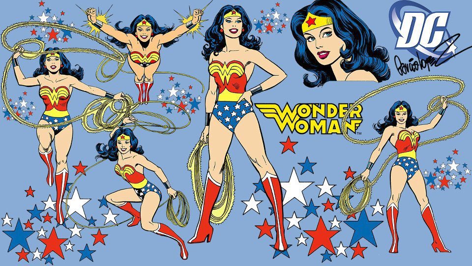 I hope José Luis García-López gets a fat check for being the face of Wonder Woman merch for decades