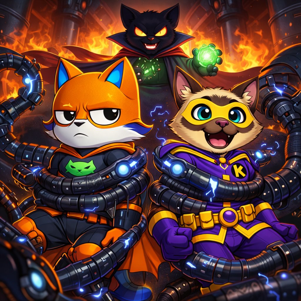 Some days you’re the hero… 

And...

 Some days you’re just trying to survive a villain’s Monday energy.

$KOBI $TOSHI
kobithecat.com