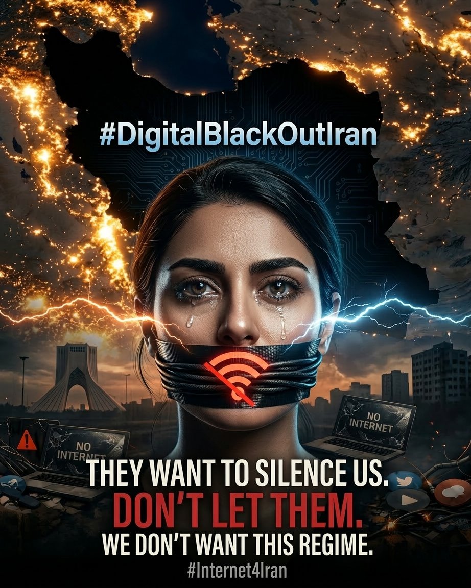 Dear @elonmusk & @Starlink team, The Iranian people are being held ...