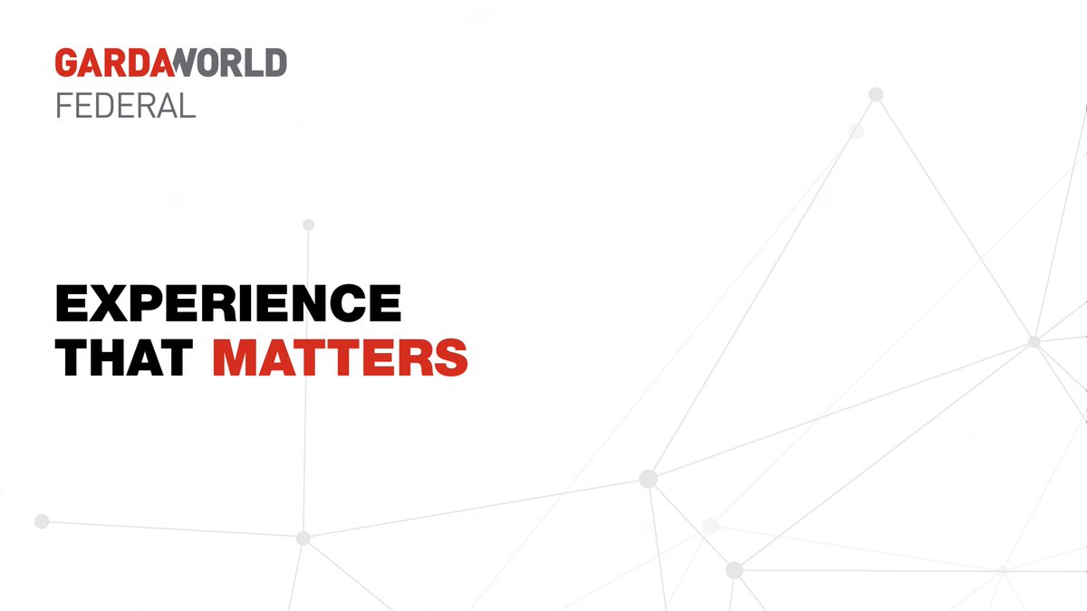 GardaWorld Federal Services tweet media