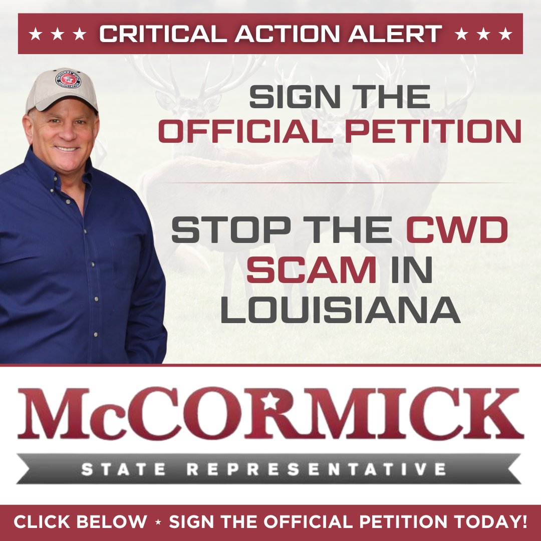 State Representative Danny McCormick tweet media