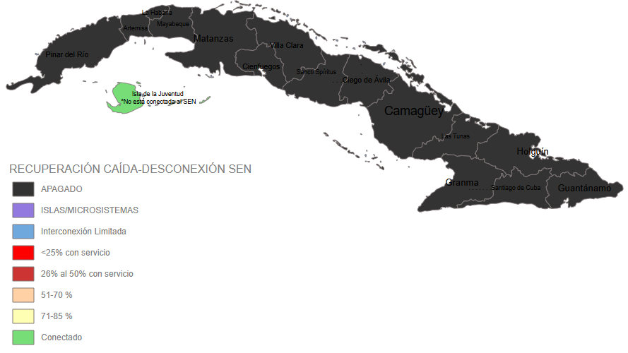 Situación Electroenergética CUBA tweet media
