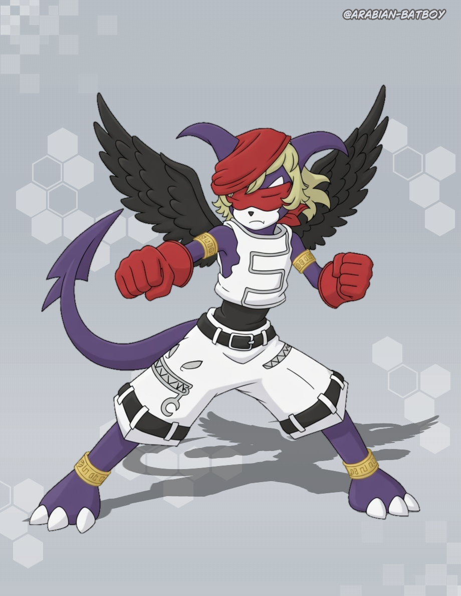 ArabianBatboy's tweet photo. The Impmon's evolution line is a 10/10, but I always thought it was missing a Champion-level to fill the gap between Impmon and Baalmon.
{ #digimon #digimonfanart #digimontamers #impmon #baalmon #Beelzemon #fanmadeDigimon #DigiFake} https://t.co/Gh8AO0VexX