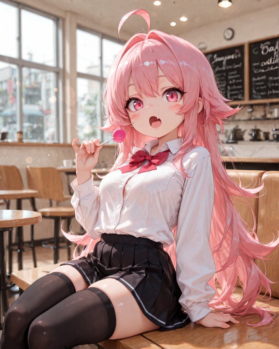 今日何食べる～？✨️
#AIart︎ #AIイラスト
SFW illustration