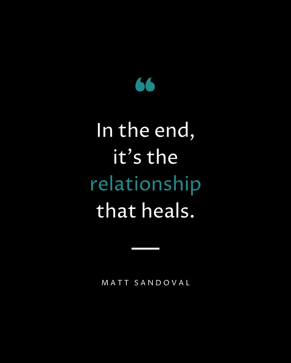 NormalizePtsd's tweet photo. These words from past guest Matt Sandoval line up so well with what we’ve been talking about recently: Healing doesn’t usually happen alone.

It happens in safe conversations, in shared stories, and in the community you build.

#NormalizePTSDPodcast #PTSDCommunity #PTSDSupport https://t.co/ogiGYq3Iqh