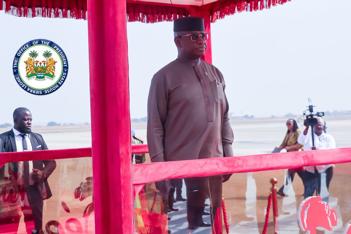 Julius Maada Bio tweet media