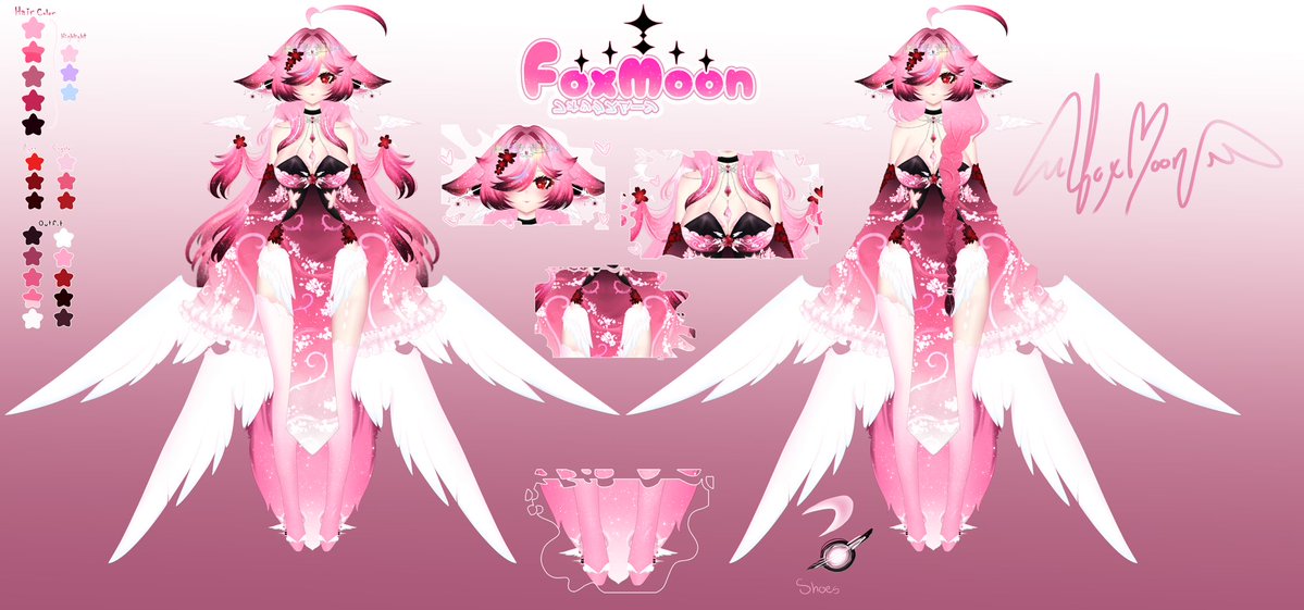 Moony 𖥔 ݁ ˖๋ ࣭ Fox Seraphim tweet media