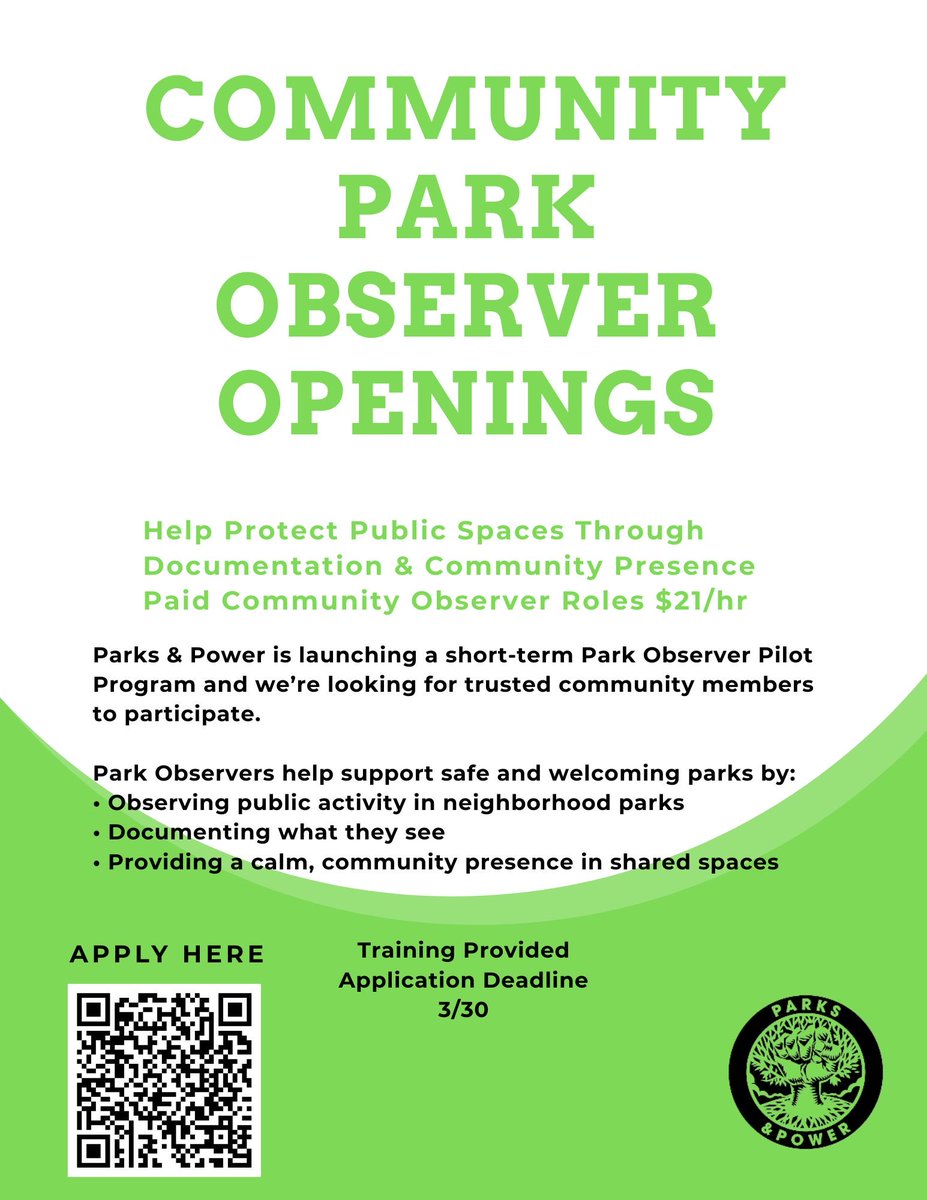 Parks & Power tweet media