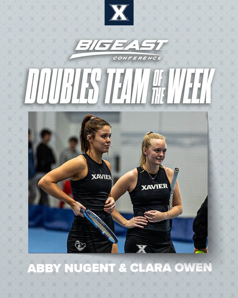 XU Women's Tennis tweet media