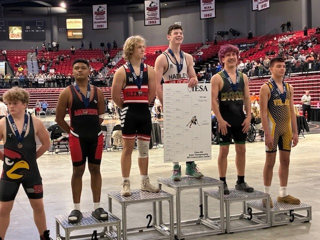 Congratulations to 8th grade wrestler Ben Illingworth for becoming the STATE CHAMPION at his 185 lb. weight class. Ben went 4-0 with 4 pins at the IESA State Wrestling tournament this weekend at NIU. The Hadley coaches are so proud of your hard work and dedication!  #WeAreD41