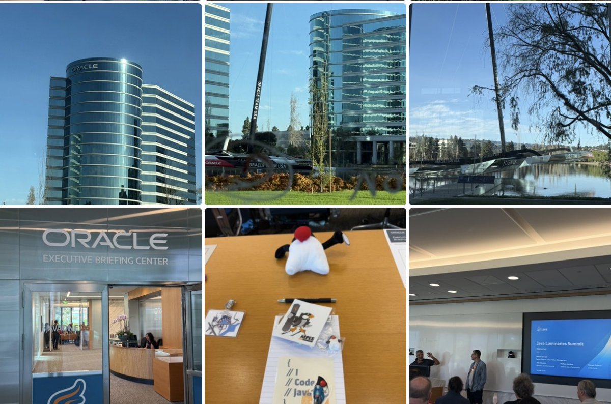 betoSalazar's tweet photo. At the Java Luminaries Summit at Oracle today.
Java continues to move the industry forward:
β #1 language for enterprise organizational use
βοΈ #1 for cloud-native deployments
π 73B active JVMs worldwide
π 51B running in the cloud
#JavaOne #Java #MovingJavaForward https://t.co/UGEOmiUFPd