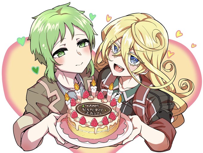 @jeongsua257010 お誕生日おめでとうございました💚🎂💛
いつも素敵な殲滅夫婦を描いてくれるあなたに祝福を! 