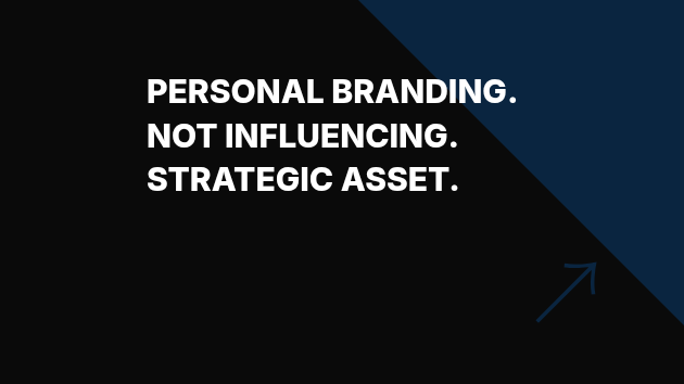 Seb_Kersten's tweet photo. Everyone thinks personal branding is about being an influencer. They're wrong.

For a founder, "visibility" is a vanity metric. 

If your reach doesn't convert into a strategic asset, you aren't building a brand. You're just shouting into a void. https://t.co/12ctqm2zjy