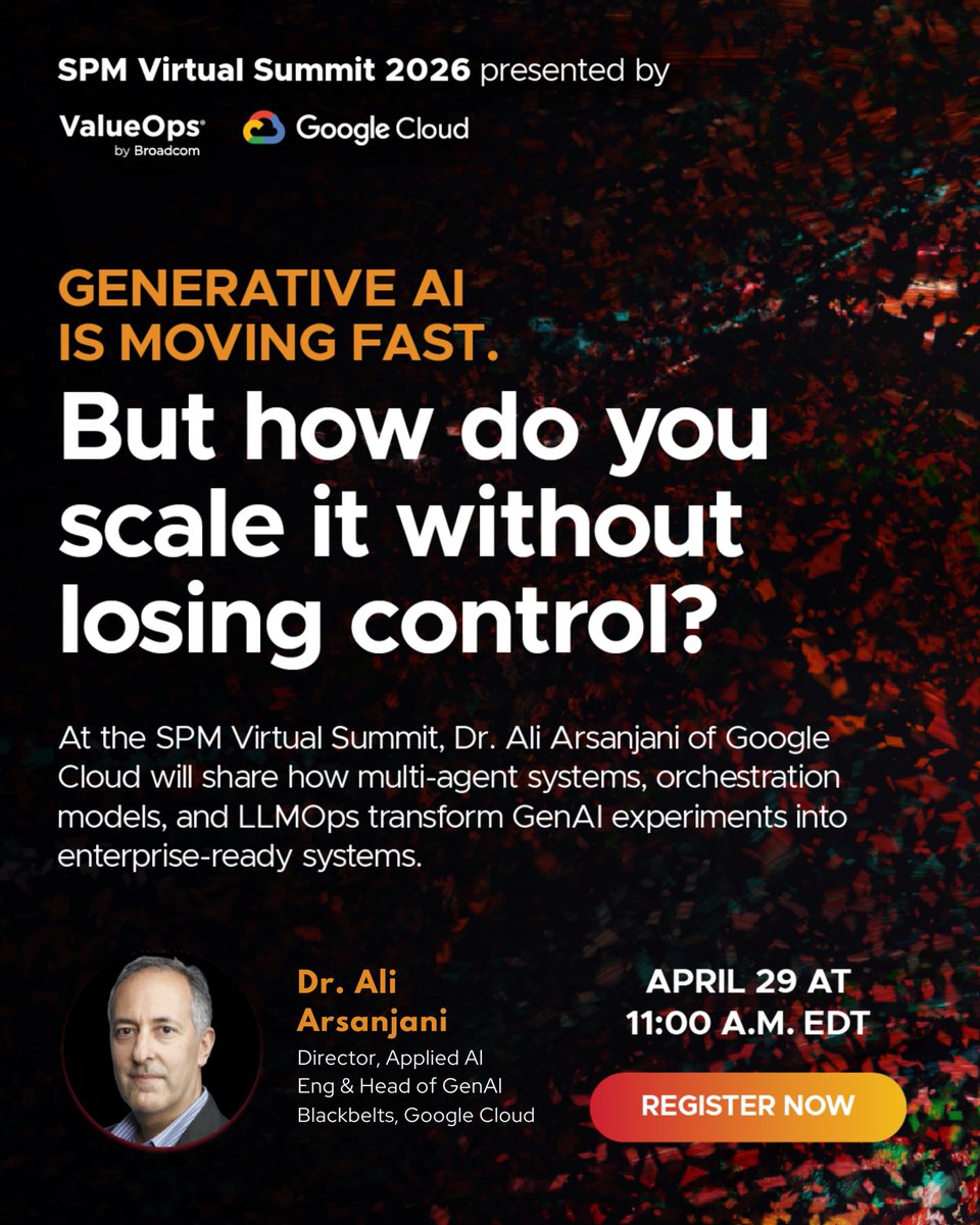 Broadcom Software ValueOps Value Stream Management tweet media