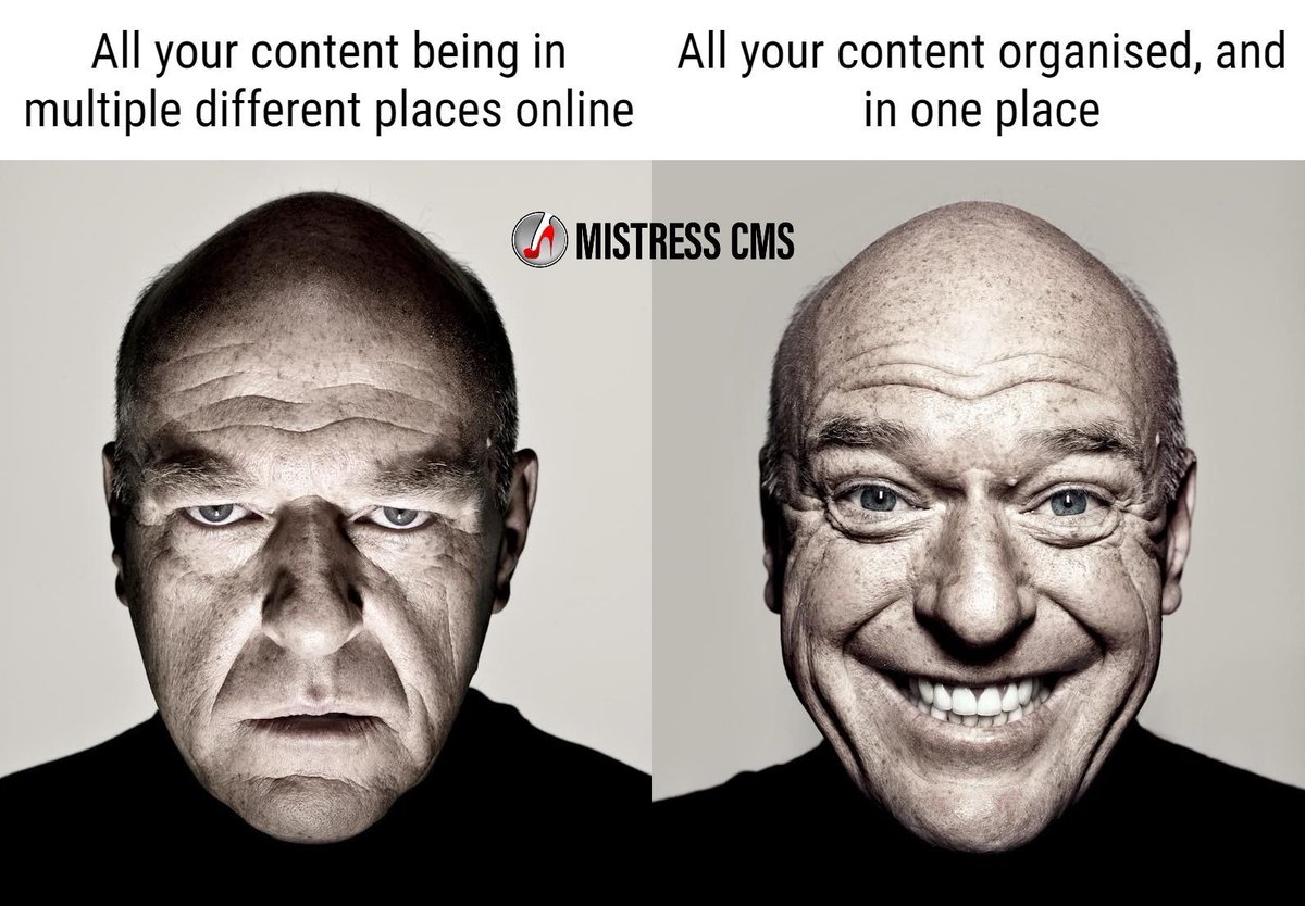 Mistress CMS tweet media