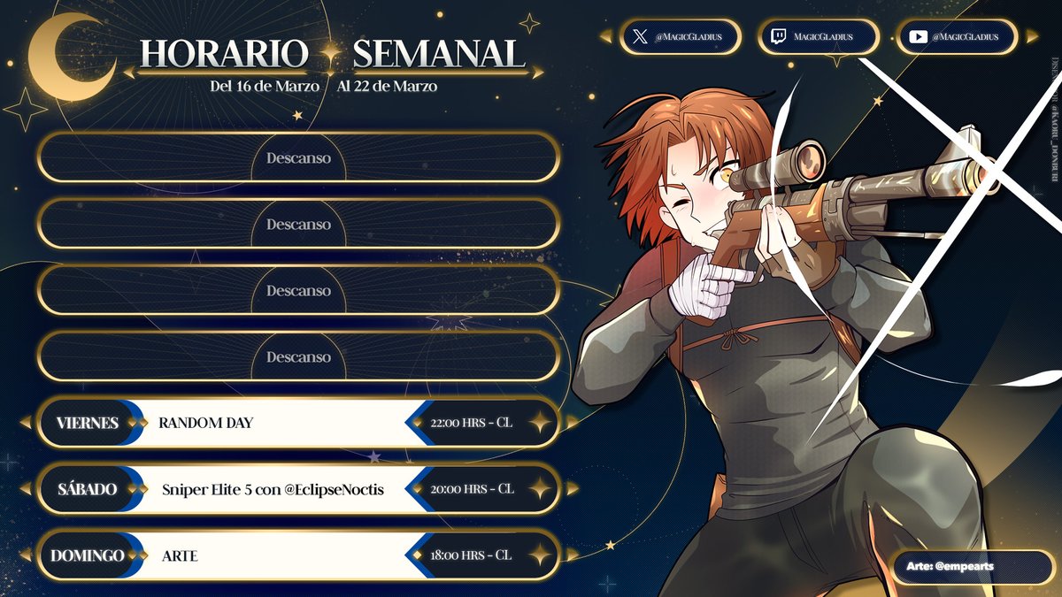 MagicGladius ☪️☄️ || 【Satellite】💫 tweet media